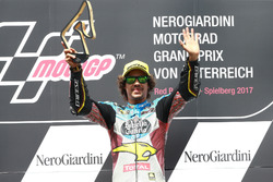 Podium: Race winner Franco Morbidelli, Marc VDS