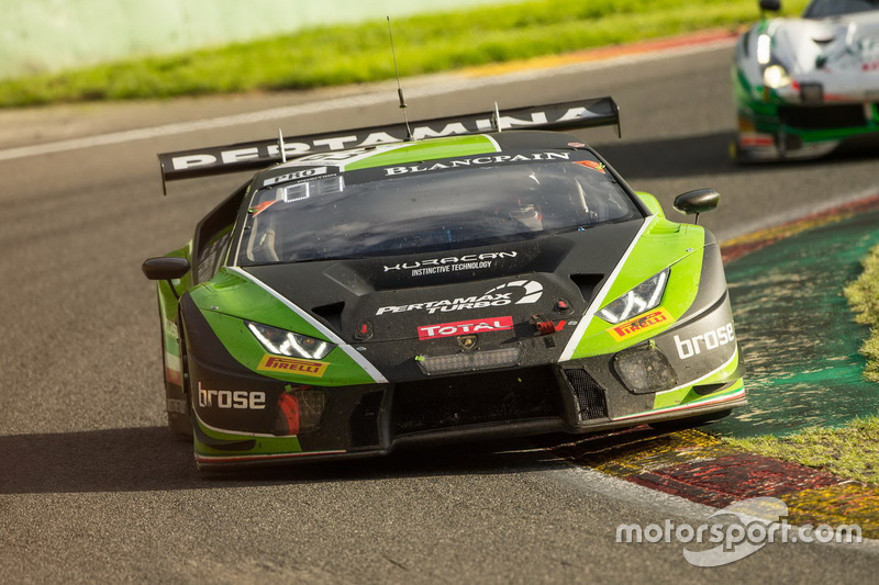 #63 GRT Grasser Racing Team Lamborghini Huracan GT3: Mirko Bortolotti, Christian Engelhart, Andrea Caldarelli