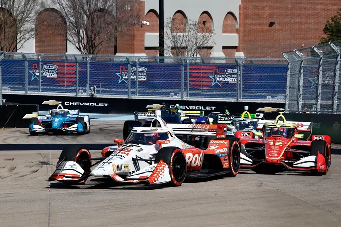 Marcus Armstrong, Meyer Shank con Curb-Agajanian, David Malukas, Team Penske