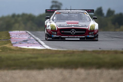 #10 Hofor-Racing Mercedes SLS AMG GT3: Christiaan Frankenhout, Kenneth Heyer, Roland Eggimann, Chantal Kroll, Michael Kroll