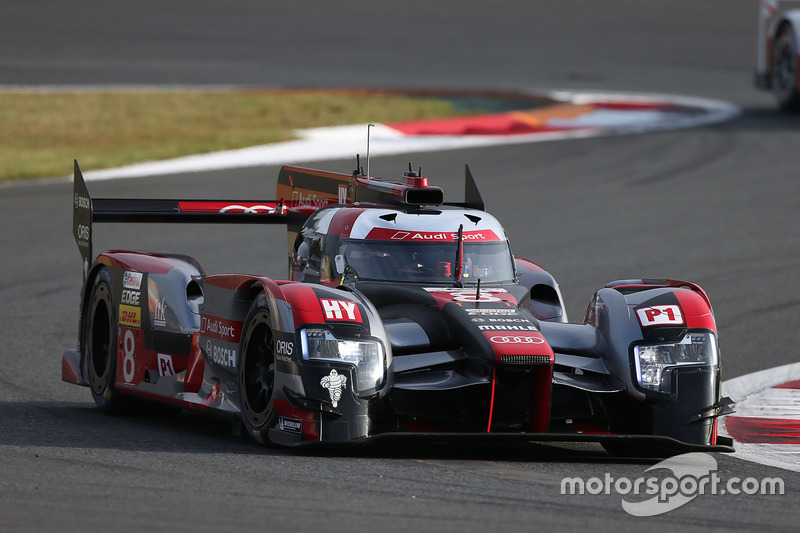 #8 Audi Sport Team Joest Audi R18 e-tron quattro: Lucas di Grassi, Loic Duval, Oliver Jarvis