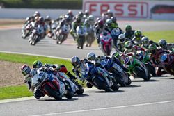 PJ Jacobsen, Honda WSS Team, en tête au départ