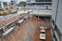 Travaux de rénovation à Interlagos