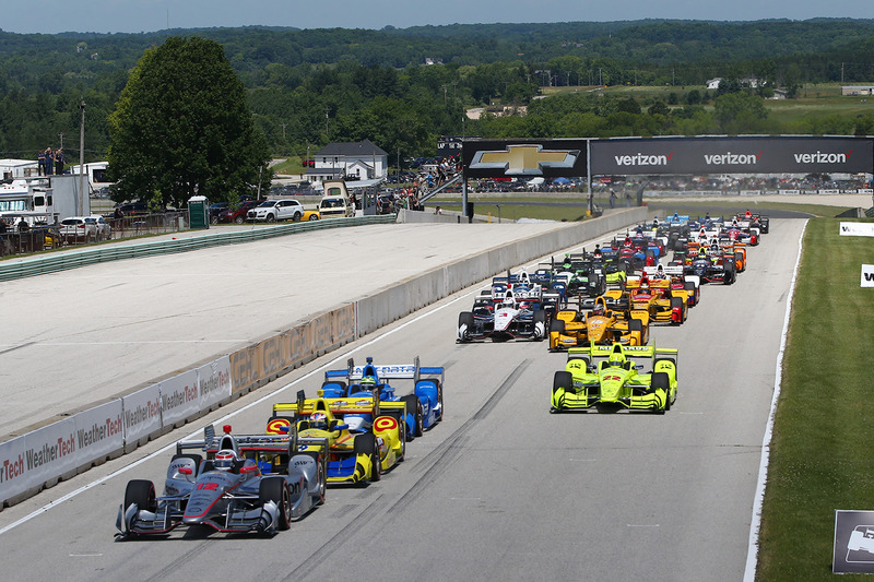 Start: Will Power, Team Penske Chevrolet, leidt