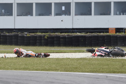 Marc Marquez, Repsol Honda Team crash