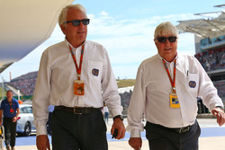 (L to R): Charlie Whiting, FIA Delegate with Herbie Blash, FIA Delegate