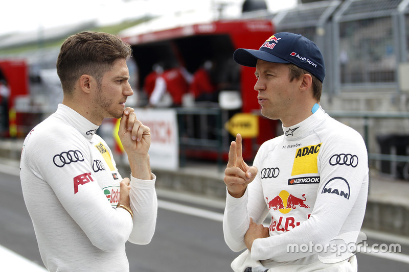 Edoardo Mortara, Audi Sport Team Abt Sportsline, Audi RS 5 DTM and Mattias Ekström (SWE) Audi Sport 