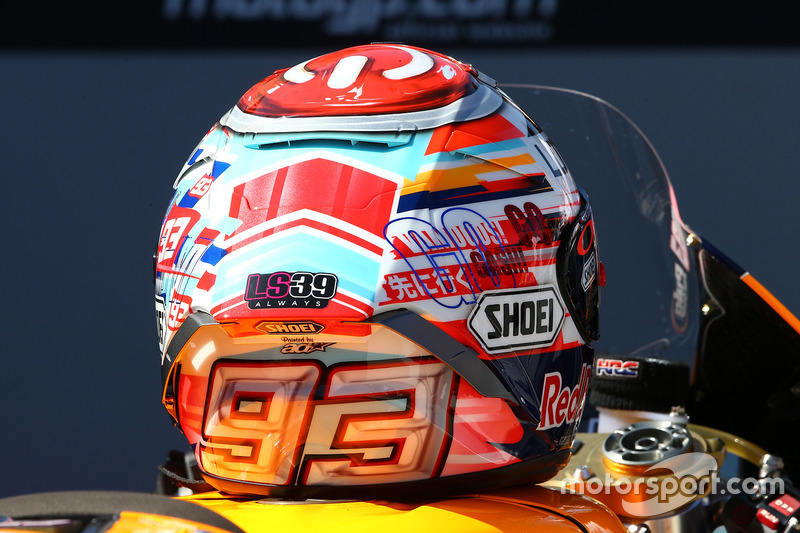 'Power Up' Marc Marquez, Repsol Honda Team, helmet