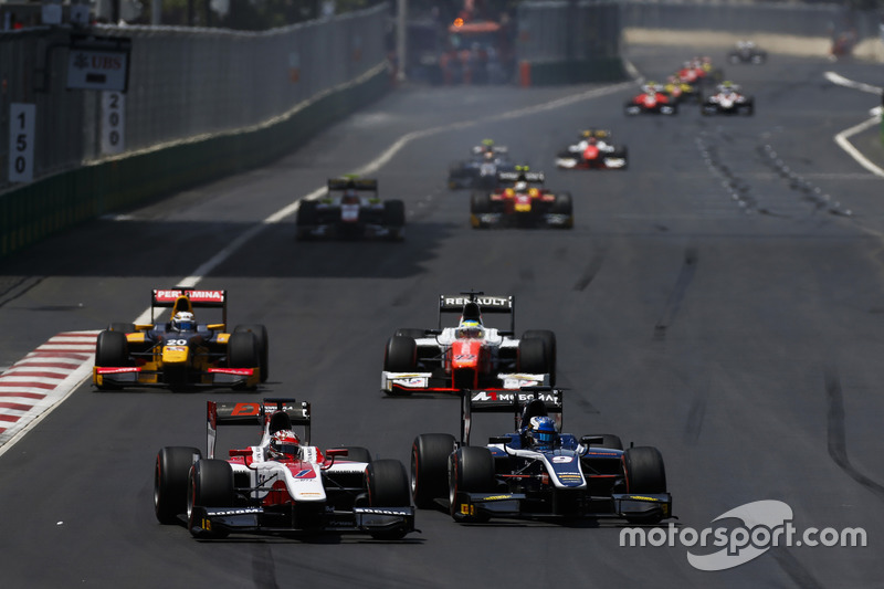 Nobuharu Matsushita, ART Grand Prix & Raffaele Marciello, RUSSIAN TIME, lidera a Oliver Rowland, MP 