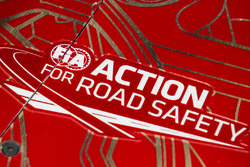 FIA Action for Road Safety decal on the #12 Rebellion Racing Rebellion R-One AER