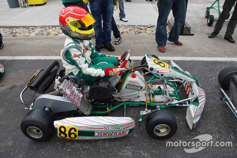 Lance Stroll, SH Karting
