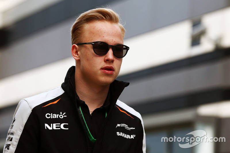 Nikita Mazepin, Sahara Force India F1 Team piloto de desarrollo