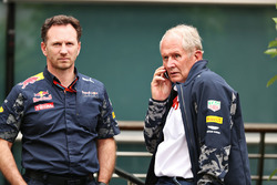 Christian Horner, Red Bull Racing Team Principal en Dr Helmut Marko, Red Bull Racing Team Consultant