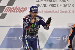 Podium : Jorge Lorenzo, Movistar Yamaha MotoGP, Yamaha