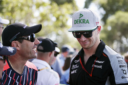 Nico Hülkenberg, Sahara Force India F1, avec les fans