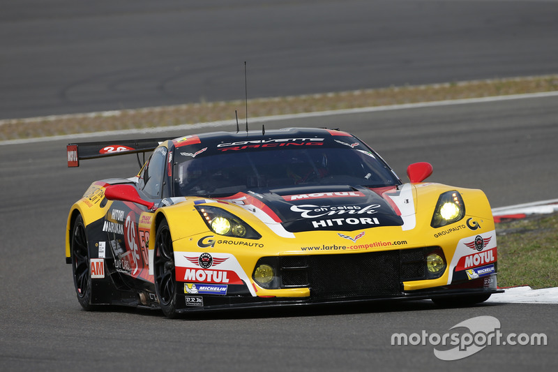 #50 Larbre Competition, Corvette C7.R: Paolo Ruberti, Yutaka Yamagishi, Pierre Ragues