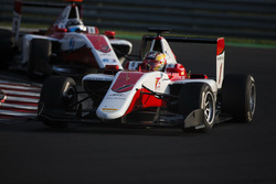Charles Leclerc, ART Grand Prix leads Alexander Albon, ART Grand Prix