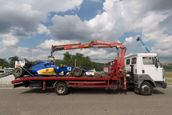 Marcus Ericsson, Sauber F1 Team leave the track