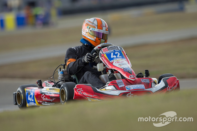 #42 Rennes CG Racing NSVEK: Nicolas Messager, Gwenael Le Dizez, Corentin Gilson, Ebel Gautier