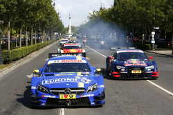 Le auto di Augusto Farfus, BMW Team MTEK, BMW M4 DTM, Paul Di Resta, Mercedes-AMG Team HWA, Mercedes