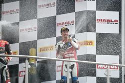 Podio: Nicky Hayden, Honda World Superbike Team