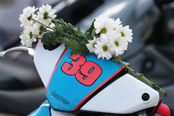 Luis Salom, SAG Racing Team flowers