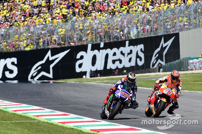 4. GP da Itália 2016 (Mugello) - 0s019 - 1º Jorge Lorenzo (Yamaha) - 2º Marc Márquez (Honda)