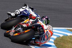 Marc Marquez, Repsol Honda Team; Jorge Lorenzo, Yamaha Factory Racing