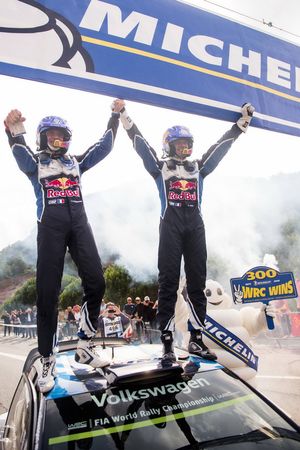 Winners Sébastien Ogier, Julien Ingrassia, Volkswagen Polo WRC, Volkswagen Motorsport