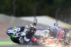 Jorge Lorenzo, Yamaha Factory Racing accidente