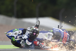 Jorge Lorenzo, Yamaha Factory Racing accidente