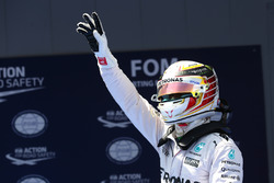 Pole for Lewis Hamilton, Mercedes Petronas AMG F1
