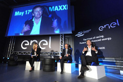 Alejandro Agag, CEO Formula E, Francesco Starace, CEO General Manager Enel Group