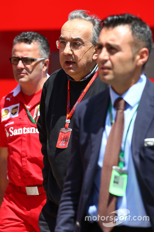 Sergio Marchionne, Ferrari Başkanı