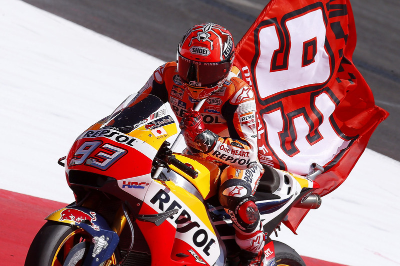 Márquez foi o quinto e segue na liderança do campeonato.