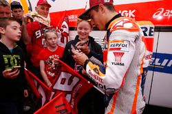 Marc Marquez, Repsol Honda Team with fans