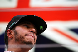 Race winner Lewis Hamilton, Mercedes AMG F1 on the podium