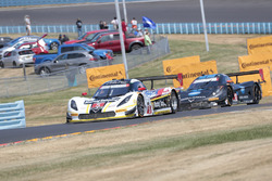 #5 Action Express Racing Corvette DP: Joao Barbosa, Filipe Albuquerque, Christian Fittipaldi, #10 Wayne Taylor Racing Corvette DP: Ricky Taylor, Jordan Taylor, Max Angelelli