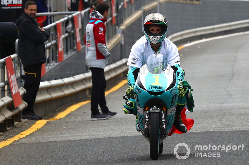 Race winner Lorenzo Dalla Porta, Leopard Racing
