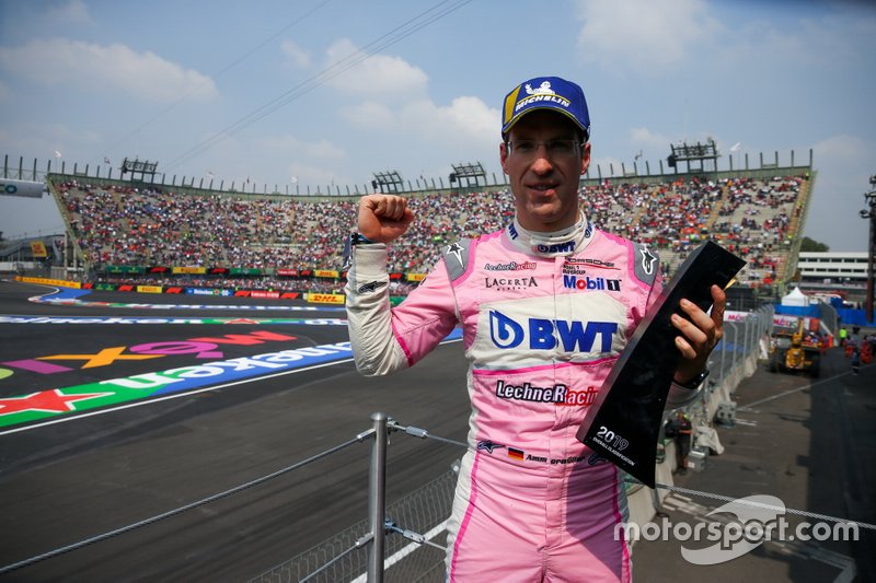 Il vincitore della gara Michael Ammermüller, BWT Lechner Racing