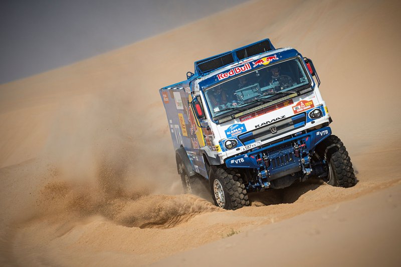 #501 Team KAMAZ Master: Dmitry Sotnikov, Ruslan Akhmadeev, Ilgiz Akhmetzianov