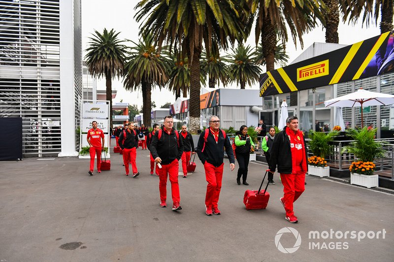 Ferrari team
