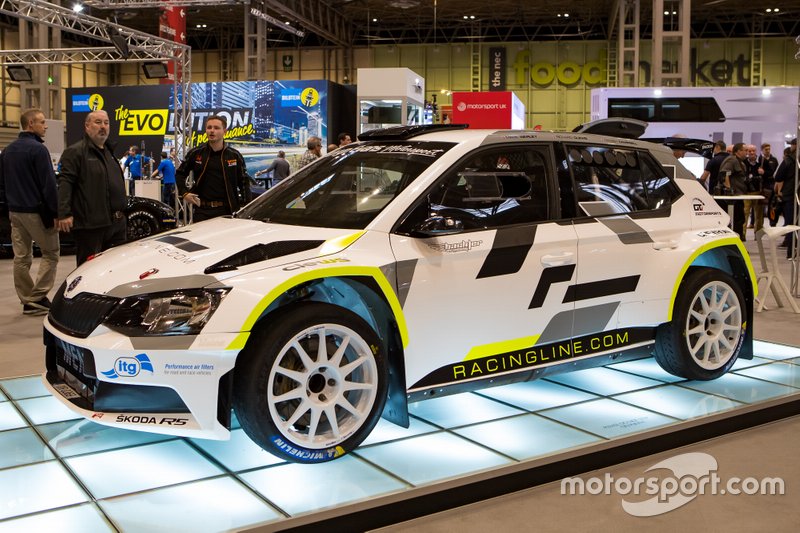 Skoda Rally car