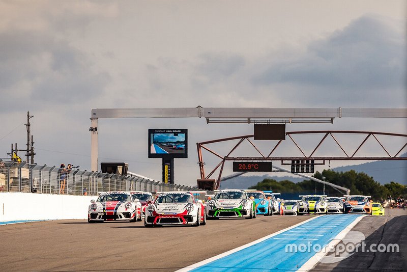 2. yarış start, Ayhancan Güven, Porsche 911 GT3, Pierre Martinet by Almeras