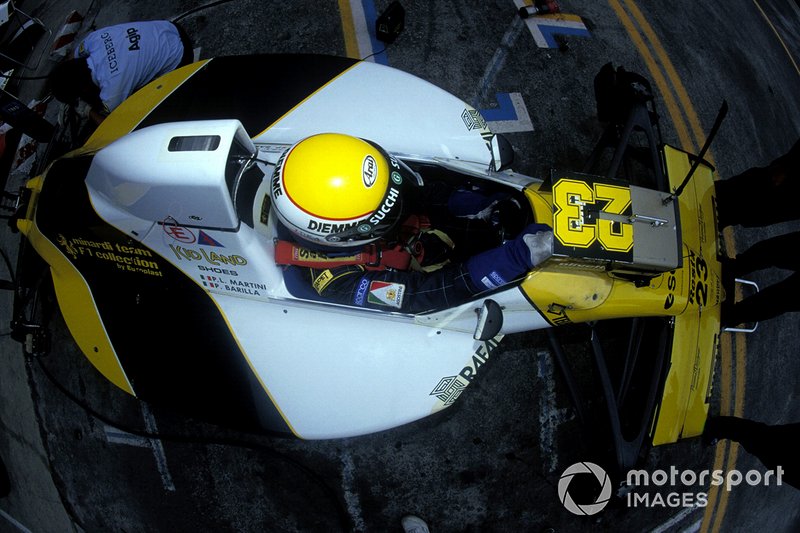 Pierluigi Martini: 8 szezon a Minardinál (1985-ben, majd 1988 és 1991 között, végül 1993 és 1995 között)