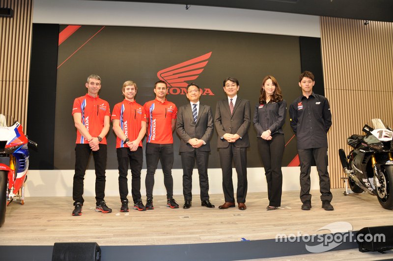 Alvaro Bautista,Leon Haslam,Takumi Takahashi, Team HRC 