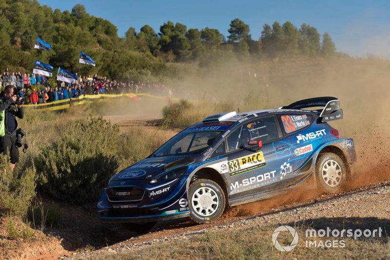 Elfyn Evans, Scott Martin, M-Sport Ford WRT Ford Fiesta WRC