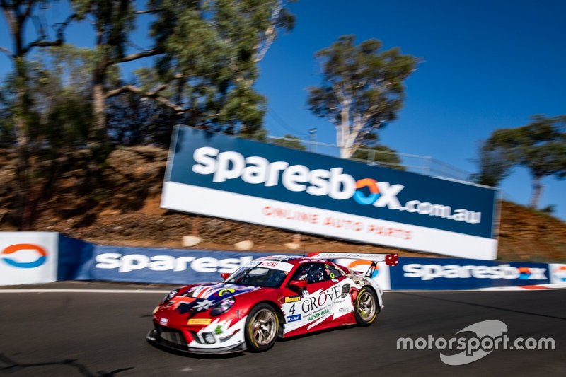 #4 Grove Racing Porsche GT3 R: Stephen Grove, Brenton Grove, Benjamin Barker