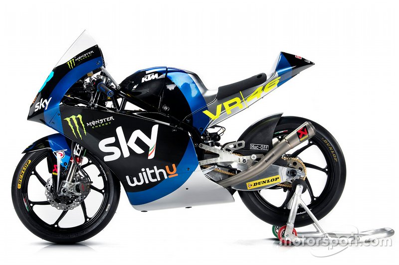 La moto de Celestino Vietti, Sky Racing Team VR46