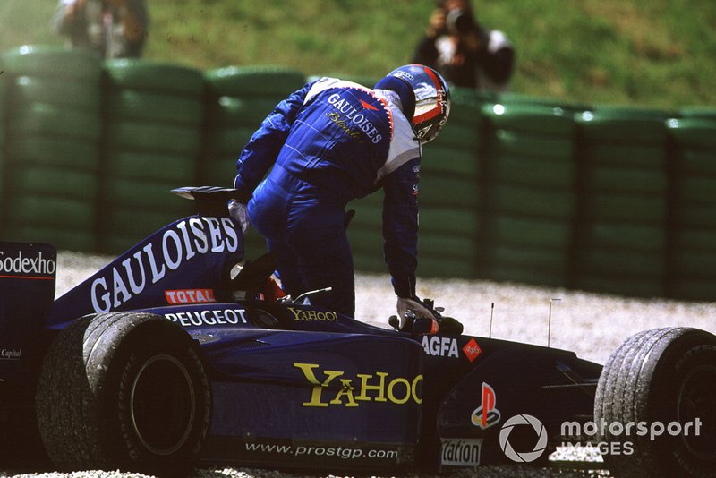 2000 Avusturya GP, Jean Alesi vs Nick Heidfeld, Prost
